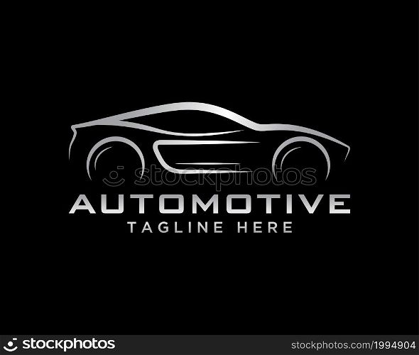 automotive logo vector simple design template