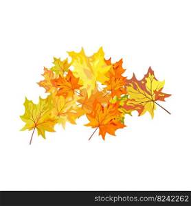 Autumn Element for creating great fall design. Vector illustration.