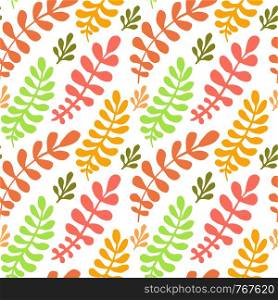 Autumn leaves seamless pattern. Vector bright texture. Can be used for wrapping, textile, wallpaper and package design. Autumn leaves seamless pattern. Vector bright texture. Can be used for wrapping, textile, wallpaper and package design.