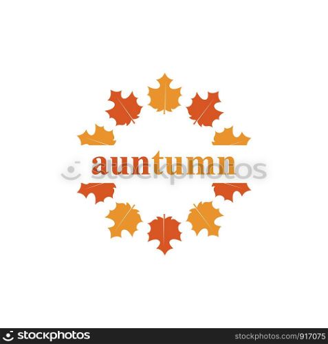 Autumn Logo Template vector image