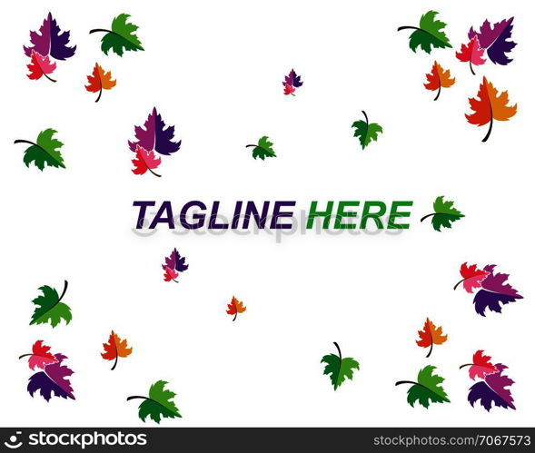 autumn logo vector template ilustration