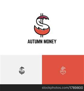 Autumn Money Fall Sale Marketing Business Logo
