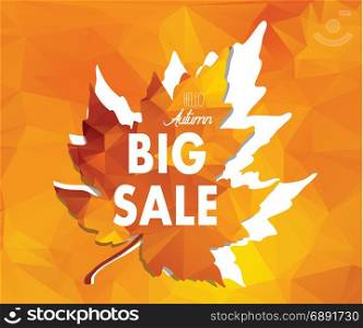 Autumn new season of sales and discounts, deals and offer
