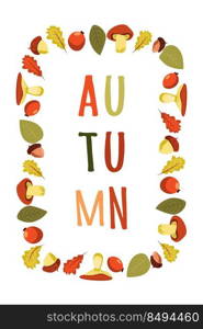 Autumn sale flyer template with lettering. Bright fall leaves. Poster, card, label, banner design. Bright geometrical background. Vector illustration EPS10. The template of the leaflet of the autumn sale with the inscription. Bright autumn leaves. Poster, postcard, label, banner design. Bright geometric background.