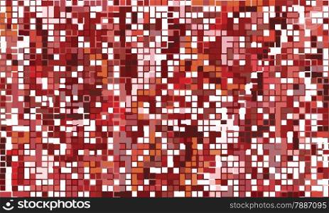 Autumnal mosaic background. Color bright decorative background vector illustration.