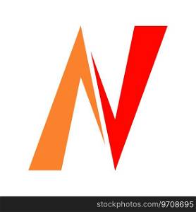 av letter logo vector illustration design
