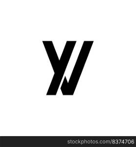 AV monogram logo vector design