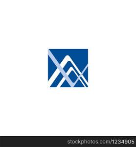 AV VA A V initial based letter icon geometric logo. Technology business identity concept. Creative corporate template.