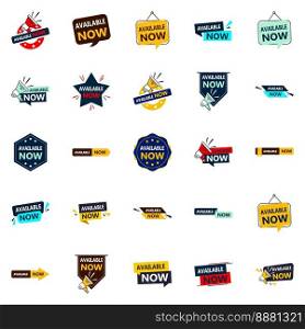Available Now 25 Eye-catching Vector Banners for Branding and Marketing