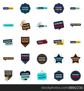 Available Now 25 Vector Banners for a Wide Range of Industries and Applications