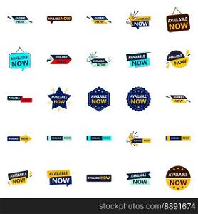 Available Now 25 Vector Banners for Distinctive Marketing Materials