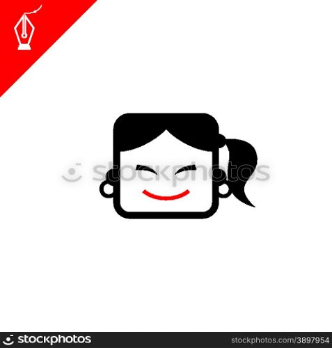 avatar portrait vector graphic art design illustration