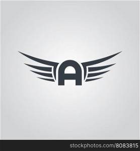 aviator symbol logo logotype theme. aviator symbol logo logotype theme vector illustration