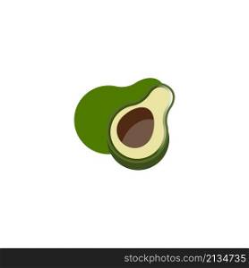 avocado icon design vector templates white on background