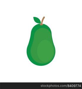 Avocado icon template vector design