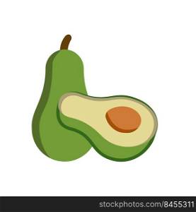 avocado icon vector illustration design