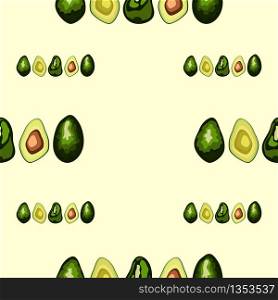 Avocado seamless pattern. print, fabric and organic, vegan, raw products packaging. eco and healthy food. Avocado seamless pattern. print, fabric and organic, vegan, raw products packaging. Texture for eco and healthy food