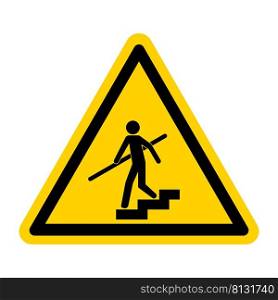 Avoid A Fall Use Handrails Sign