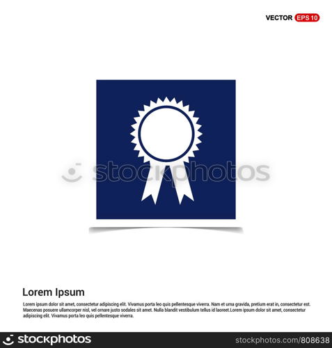 award icon - Blue photo Frame