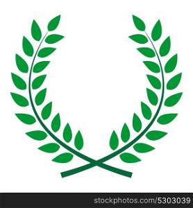 Award Laurel Wreath. Winner Leaf label, Symbol of Victory. Vector Illustration EPS10. Award Laurel Wreath. Winner Leaf label, Symbol of Victory. Vect