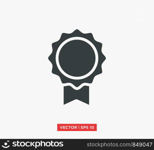 Award Medal Icon Vector Illustration