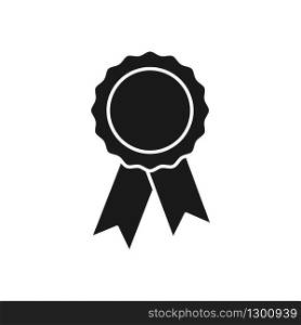 award vector icon, flat design best vector award illustration, medal icon