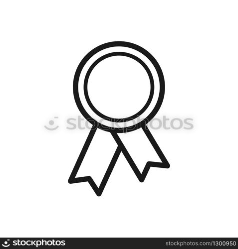 award vector icon, flat design best vector award illustration, medal icon