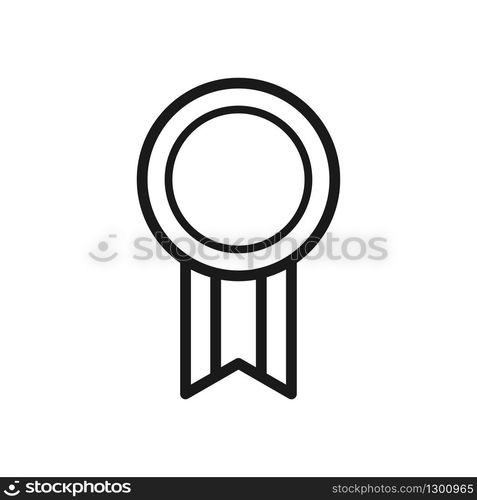 award vector icon, flat design best vector award illustration, medal icon