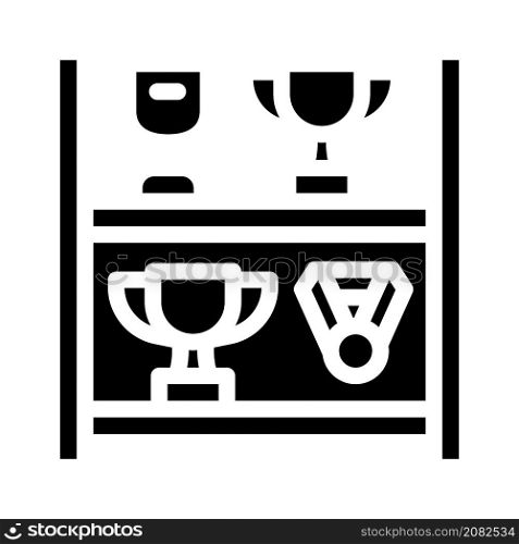 awards of school competition glyph icon vector. awards of school competition sign. isolated contour symbol black illustration. awards of school competition glyph icon vector illustration