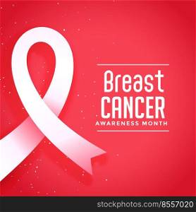 awareness month for breast cancer disease poster design