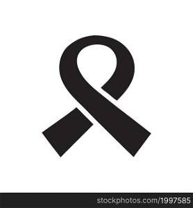 awareness ribbon icon vector template