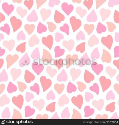 Awesome Cute Pink Love Rainbow Vector Seamless Pattern Design. Great for spring summer, fabric, textile, background, wallpaper, scrap booking, gift wrap, accessories, and clothing.