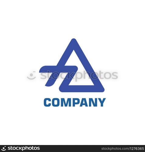 Az Letter Logo Business Template Vector icon