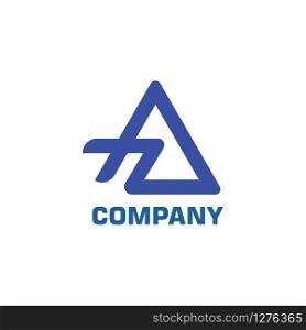 Az Letter Logo Business Template Vector icon