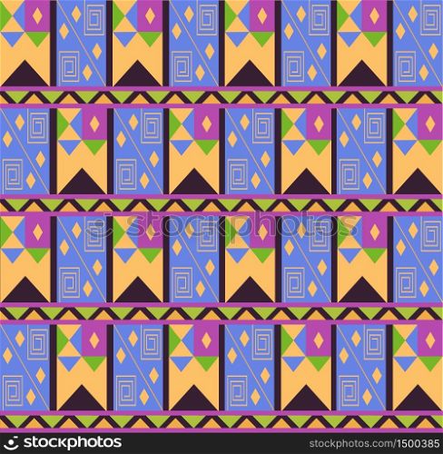 Aztecs, Maya ornament, a pattern of traditional clothing of the Indians of South America. Mexican, Chilean poncho and seamless vector pattern for paper, cloth, banner, wallpaper.. Aztecs, Maya ornament, a pattern of traditional clothing of the Indians of South America. Mexican