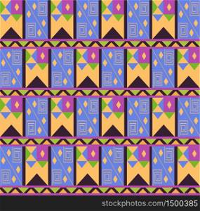 Aztecs, Maya ornament, a pattern of traditional clothing of the Indians of South America. Mexican, Chilean poncho and seamless vector pattern for paper, cloth, banner, wallpaper.. Aztecs, Maya ornament, a pattern of traditional clothing of the Indians of South America. Mexican