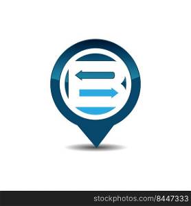 B letter gps logo. GPS vector. GPS icon. Navigation vector logo. Navigation vector icon. Travel logo. Travel icon. Travel vector logo. Travel vector. GPS logo. GPS icon. Navigation logo set