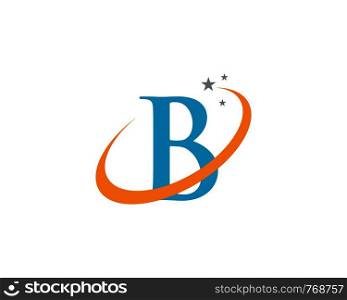 B Letter Logo Business Template Vector icon