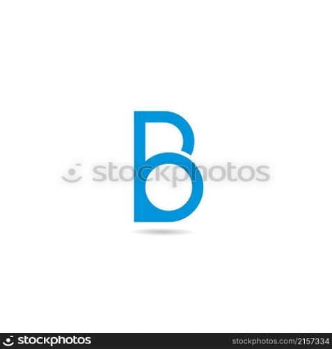 B logo Icon Design Vector Illustration design