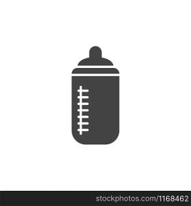 Baby bottle icon design template vector isolated