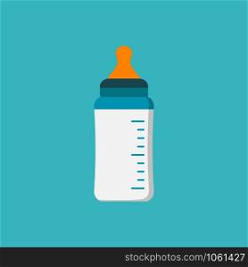 Baby bottle icon sign. Vector eps10 illustration