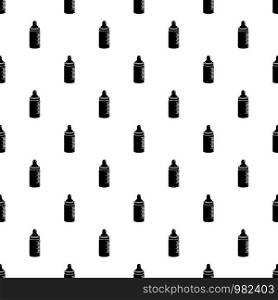 Baby bottle pattern vector seamless repeating for any web design. Baby bottle pattern vector seamless