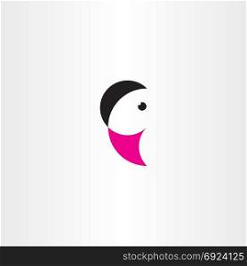 baby child logo vector icon symbol design
