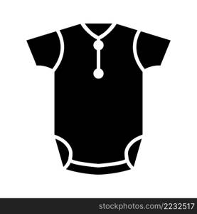 Baby Clothes Icon Vector Design Template.