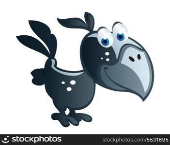 baby crow cartoon