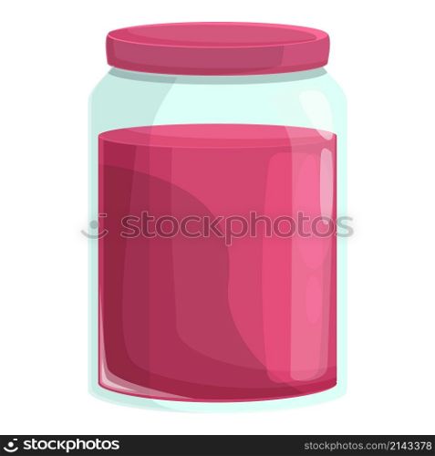 Baby jelly icon cartoon vector. Candy sweet. Gelatin dessert. Baby jelly icon cartoon vector. Candy sweet