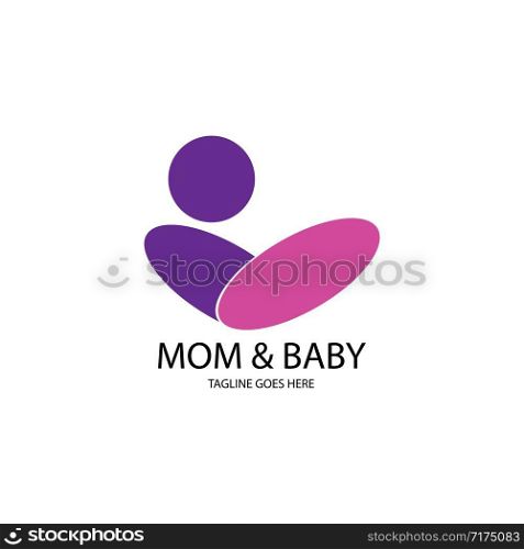 baby logo vector