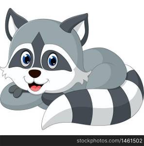 baby raccoon cartoon