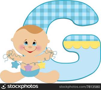 Baby&rsquo;s illustrated ABC alphabet