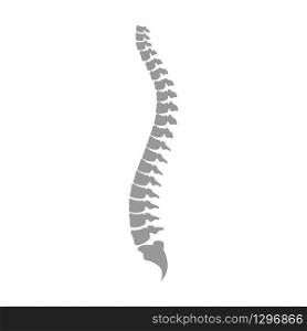 Back pain vector icon - Vector